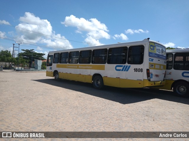 CM Transporte e Turismo 1808 na cidade de Barra de Santo Antônio, Alagoas, Brasil, por Andre Carlos. Número da foto: #9010727.