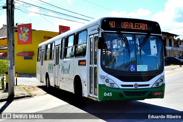 Transportes Cidade do Natal 6 045 na cidade de Natal, Rio Grande do Norte, Brasil, por Eduardo Ribeiro. ID da foto: 9011486.