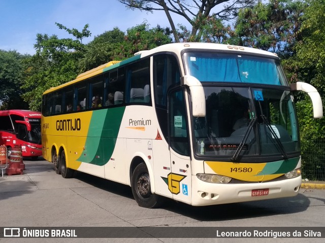 Empresa Gontijo de Transportes 14580 na cidade de São Paulo, São Paulo, Brasil, por Leonardo Rodrigues da Silva. ID da foto: 9011094.