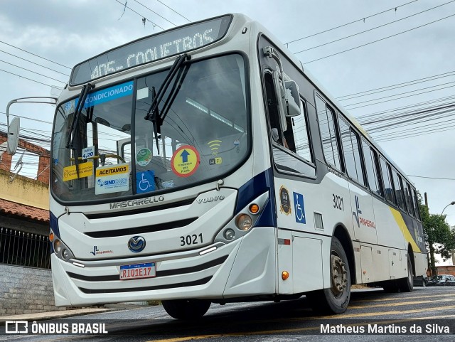 Viação Pinheiral 3021 na cidade de Volta Redonda, Rio de Janeiro, Brasil, por Matheus Martins da Silva. Número da foto: #9010931.