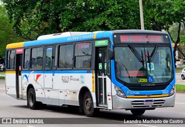 Transportes Futuro C30218 na cidade de Rio de Janeiro, Rio de Janeiro, Brasil, por Leandro Machado de Castro. ID da foto: 9012948.