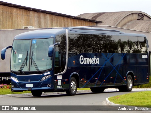 Viação Cometa 721506 na cidade de Joinville, Santa Catarina, Brasil, por Andrews  Fuscolin. Número da foto: #9011925.