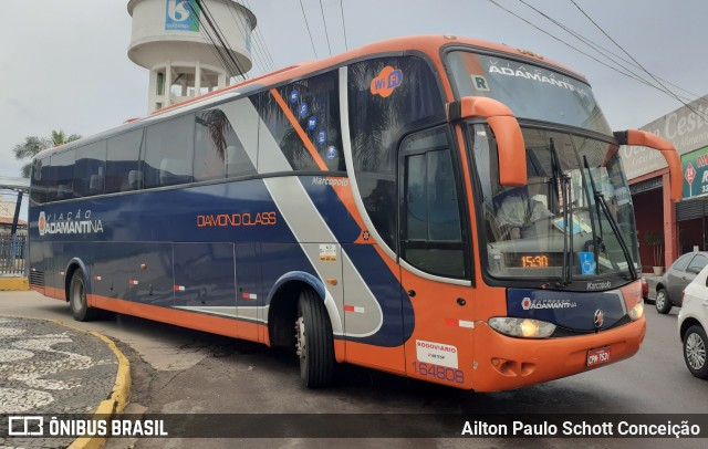 Expresso Adamantina 164808 na cidade de Presidente Prudente, São Paulo, Brasil, por Ailton Paulo Schott Conceição. ID da foto: 9011036.