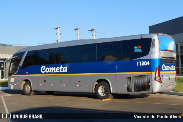 Viação Cometa 11204 na cidade de Itaúna, Minas Gerais, Brasil, por Vicente de Paulo Alves. ID da foto: 9012997.