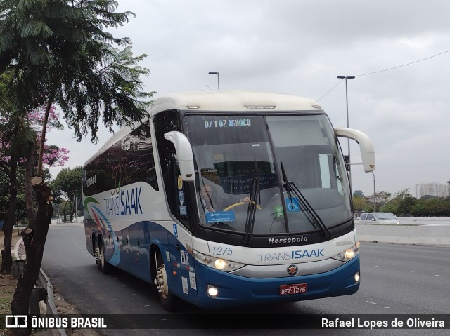 Trans Isaak Turismo 1275 na cidade de São Paulo, São Paulo, Brasil, por Rafael Lopes de Oliveira. Número da foto: #9013789.