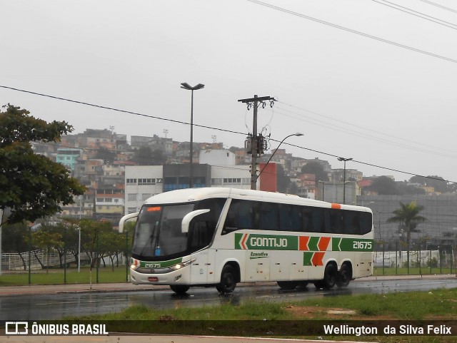 Empresa Gontijo de Transportes 21675 na cidade de Vitória, Espírito Santo, Brasil, por Wellington  da Silva Felix. Número da foto: #9011827.