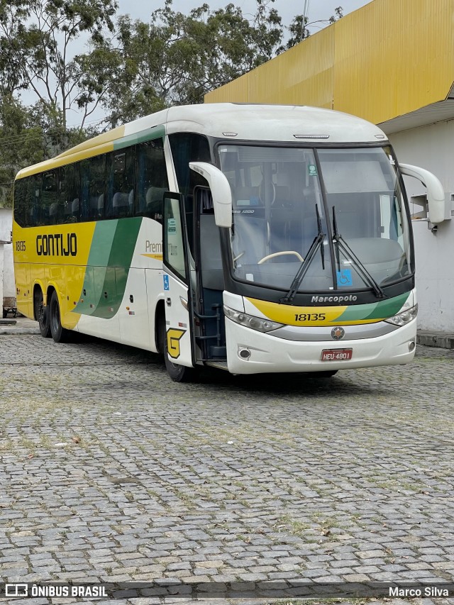 Empresa Gontijo de Transportes 18135 na cidade de Jequié, Bahia, Brasil, por Marco Silva. ID da foto: 9013230.