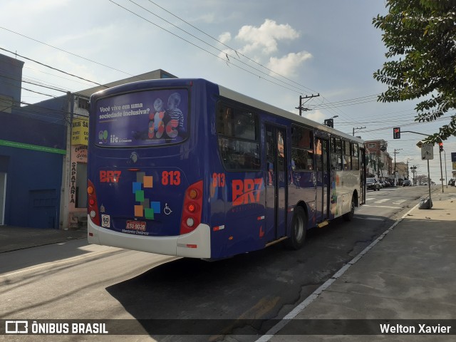 BR7 Mobilidade 813 na cidade de São Bernardo do Campo, São Paulo, Brasil, por Welton Xavier. Número da foto: #9010995.