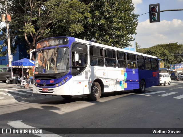 BR7 Mobilidade 1541 na cidade de São Bernardo do Campo, São Paulo, Brasil, por Welton Xavier. Número da foto: #9011005.