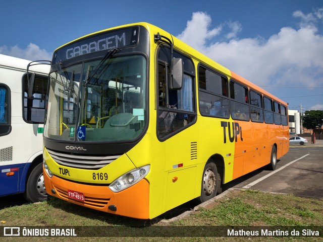 TUPi Transportes Urbanos Piracicaba 8169 na cidade de Piracicaba, São Paulo, Brasil, por Matheus Martins da Silva. Número da foto: #9010911.