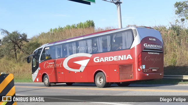 Expresso Gardenia 4110 na cidade de Formiga, Minas Gerais, Brasil, por Diego Felipe. Número da foto: #9014204.