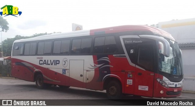 Viação Calvip 3700 na cidade de Sorocaba, São Paulo, Brasil, por David Macedo Rocha. ID da foto: 9014785.