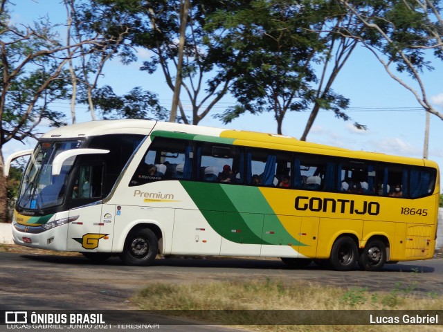 Empresa Gontijo de Transportes 18645 na cidade de Teresina, Piauí, Brasil, por Lucas Gabriel. ID da foto: 9014864.