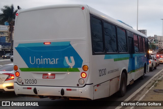 Unimar Transportes 12030 na cidade de Cariacica, Espírito Santo, Brasil, por Everton Costa Goltara. ID da foto: 9014802.