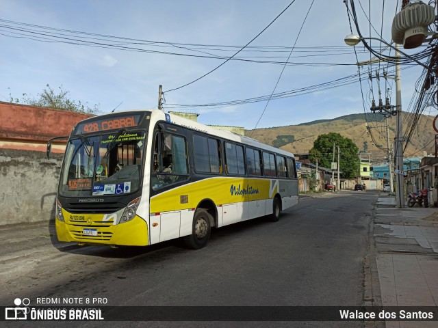 Viação Nilopolitana RJ 123.096 na cidade de Nova Iguaçu, Rio de Janeiro, Brasil, por Walace dos Santos. Número da foto: #9015689.