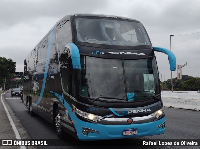 Empresa de Ônibus Nossa Senhora da Penha 53060 na cidade de São Paulo, São Paulo, Brasil, por Rafael Lopes de Oliveira. Número da foto: #9015407.