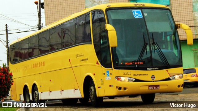 Viação Itapemirim 5505 na cidade de Belém, Pará, Brasil, por Victor Hugo. Número da foto: #9015534.