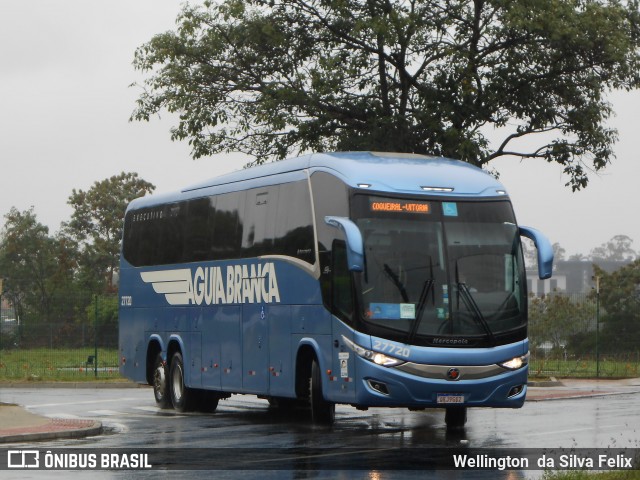 Viação Águia Branca 27720 na cidade de Vitória, Espírito Santo, Brasil, por Wellington  da Silva Felix. Número da foto: #9014856.