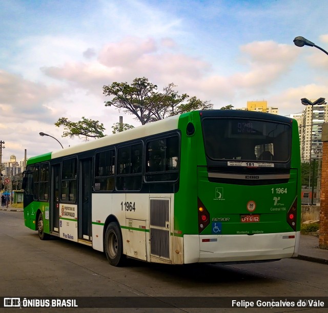 Viação Santa Brígida 1 1964 na cidade de São Paulo, São Paulo, Brasil, por Felipe Goncalves do Vale. ID da foto: 9015596.