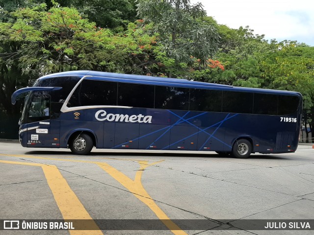 Viação Cometa 719516 na cidade de São Paulo, São Paulo, Brasil, por JULIO SILVA. Número da foto: #9017080.
