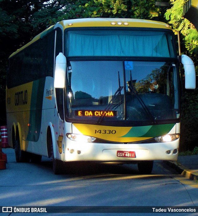 Empresa Gontijo de Transportes 14330 na cidade de São Paulo, São Paulo, Brasil, por Tadeu Vasconcelos. Número da foto: #9017103.