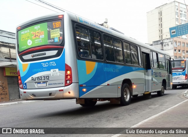 Rio Ita RJ 152.312 na cidade de São Gonçalo, Rio de Janeiro, Brasil, por Luiz Eduardo Lopes da Silva. Número da foto: #9016132.