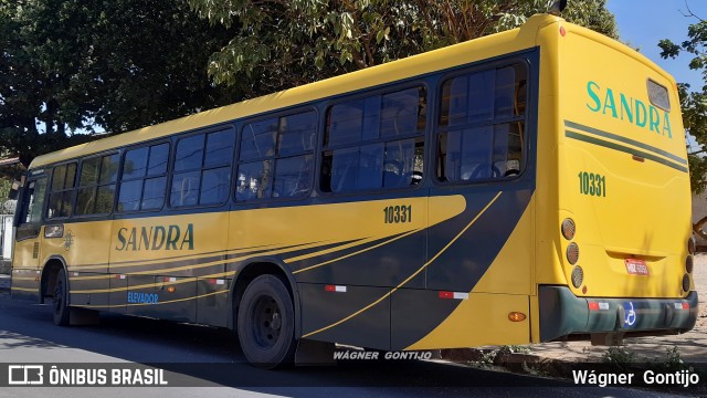 Viação Sandra 10331 na cidade de Pirapora, Minas Gerais, Brasil, por Wágner  Gontijo. Número da foto: #9016001.