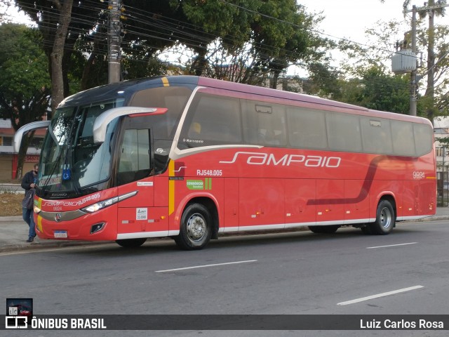 Viação Sampaio 9924 na cidade de Juiz de Fora, Minas Gerais, Brasil, por Luiz Carlos Rosa. Número da foto: #9017196.