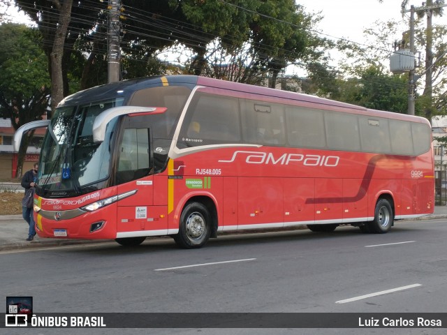 Viação Sampaio 9924 na cidade de Juiz de Fora, Minas Gerais, Brasil, por Luiz Carlos Rosa. ID da foto: 9017196.