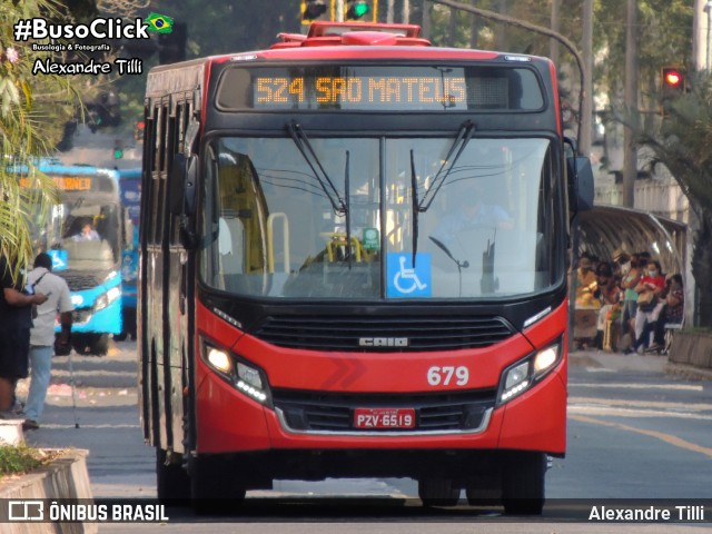 TUSMIL - Transporte Urbano São Miguel 679 na cidade de Juiz de Fora, Minas Gerais, Brasil, por Alexandre Tilli. Número da foto: #9016481.