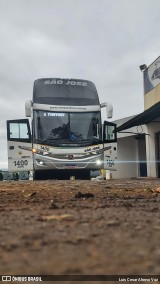 Expresso São José 1400 na cidade de Foz do Iguaçu, Paraná, Brasil, por Luis Cesar Afonso Vaz. Número da foto: #9014688.