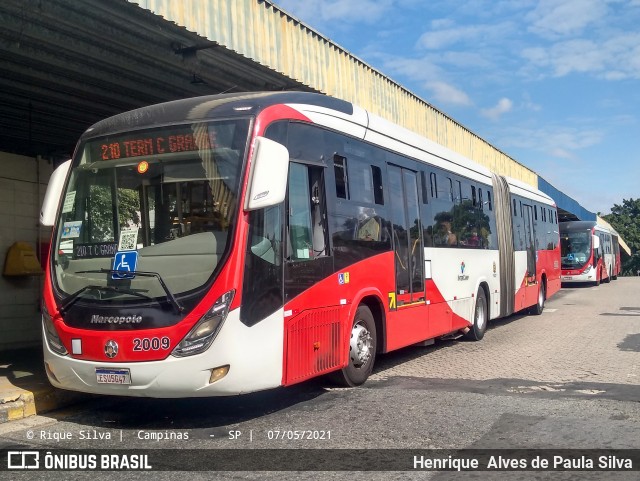 Itajaí Transportes Coletivos 2009 na cidade de Campinas, São Paulo, Brasil, por Henrique Alves de Paula Silva. Número da foto: #9018577.
