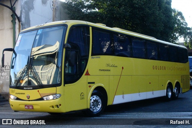 Viação Itapemirim 5867 na cidade de Rio de Janeiro, Rio de Janeiro, Brasil, por Rafael H.. Número da foto: #9019164.