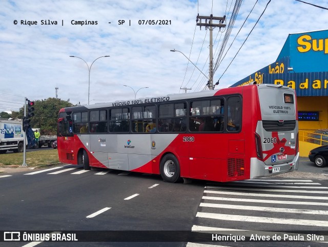 Itajaí Transportes Coletivos 2060 na cidade de Campinas, São Paulo, Brasil, por Henrique Alves de Paula Silva. Número da foto: #9018608.