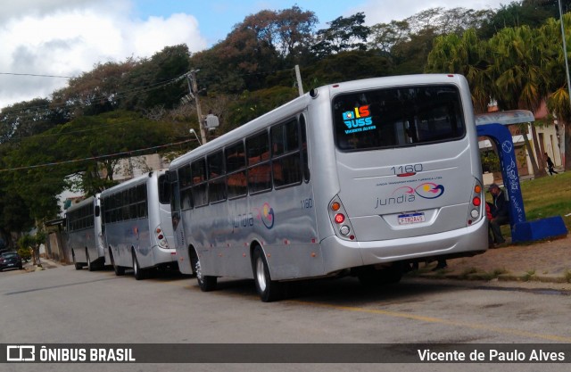 Jundiá Transportadora Turistica 1160 na cidade de Mairinque, São Paulo, Brasil, por Vicente de Paulo Alves. Número da foto: #9017933.