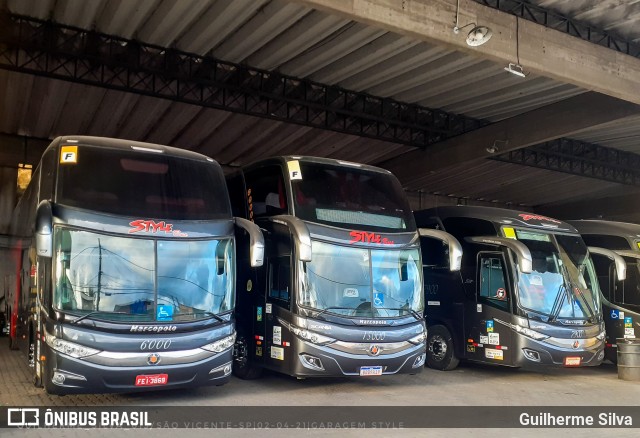Style Bus 6000 na cidade de São Vicente, São Paulo, Brasil, por Guilherme Silva. Número da foto: #9018889.