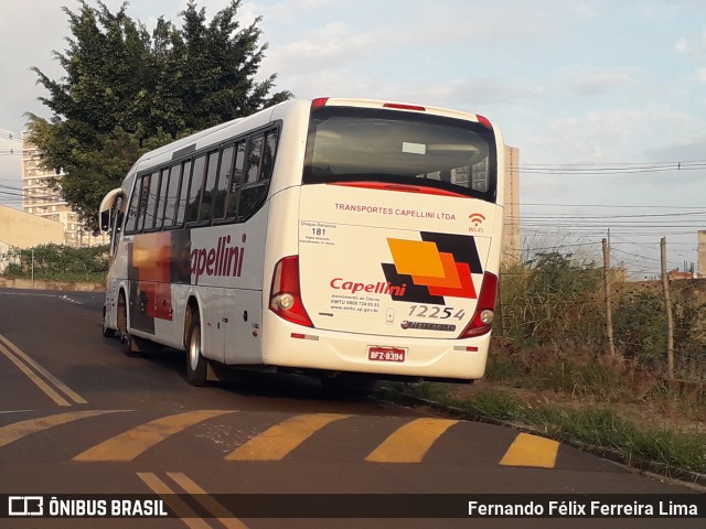 Transportes Capellini 12254 na cidade de Hortolândia, São Paulo, Brasil, por Fernando Félix Ferreira Lima. Número da foto: #9017789.