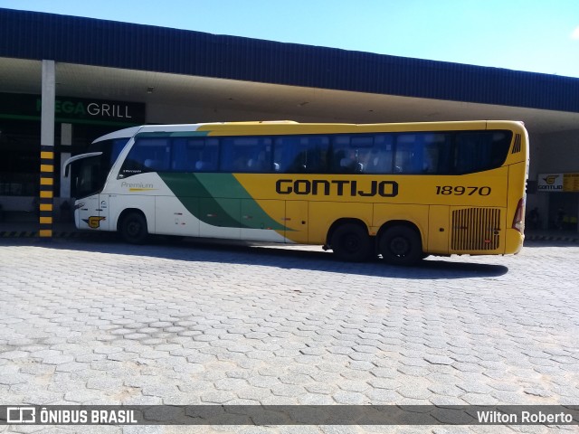 Empresa Gontijo de Transportes 18970 na cidade de Governador Valadares, Minas Gerais, Brasil, por Wilton Roberto. Número da foto: #9017922.