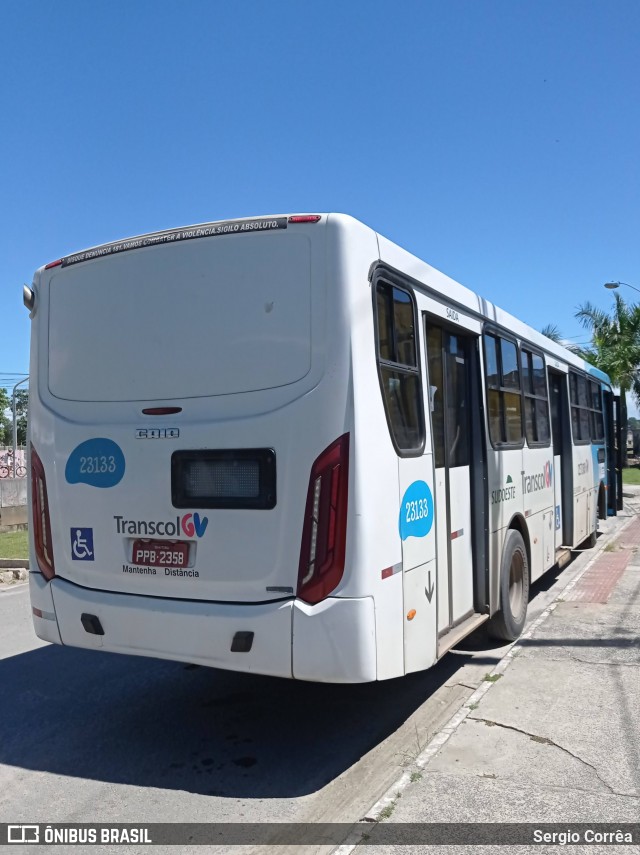 Viação Grande Vitória 23133 na cidade de Vila Velha, Espírito Santo, Brasil, por Sergio Corrêa. ID da foto: 9017919.