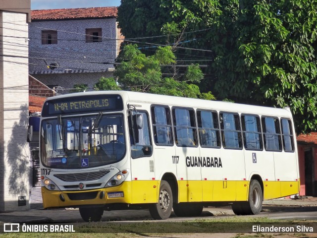 Transportes Guanabara 1117 na cidade de Natal, Rio Grande do Norte, Brasil, por Elianderson Silva. ID da foto: 9019214.