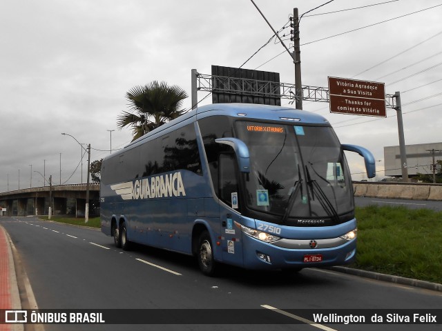 Viação Águia Branca 27510 na cidade de Vitória, Espírito Santo, Brasil, por Wellington  da Silva Felix. ID da foto: 9018186.