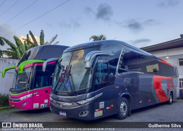 Style Bus 8700 na cidade de São Vicente, São Paulo, Brasil, por Guilherme Silva. Número da foto: #9018809.