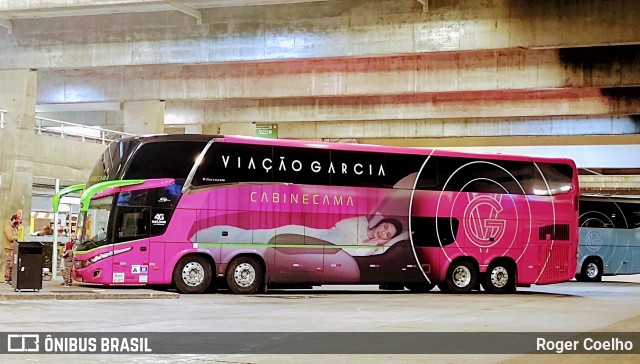 Viação Garcia 86105 na cidade de Curitiba, Paraná, Brasil, por Roger Coelho. ID da foto: 9019455.