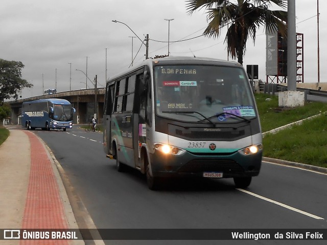 Viação Grande Vitória 23857 na cidade de Vitória, Espírito Santo, Brasil, por Wellington  da Silva Felix. ID da foto: 9018195.