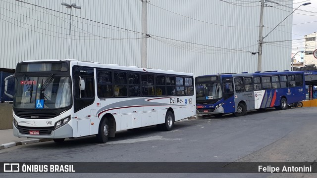 Del Rey Transportes 991 na cidade de Carapicuíba, São Paulo, Brasil, por Felipe Antonini . Número da foto: #9020954.