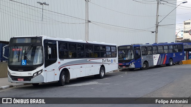 Del Rey Transportes 991 na cidade de Carapicuíba, São Paulo, Brasil, por Felipe Antonini . ID da foto: 9020954.