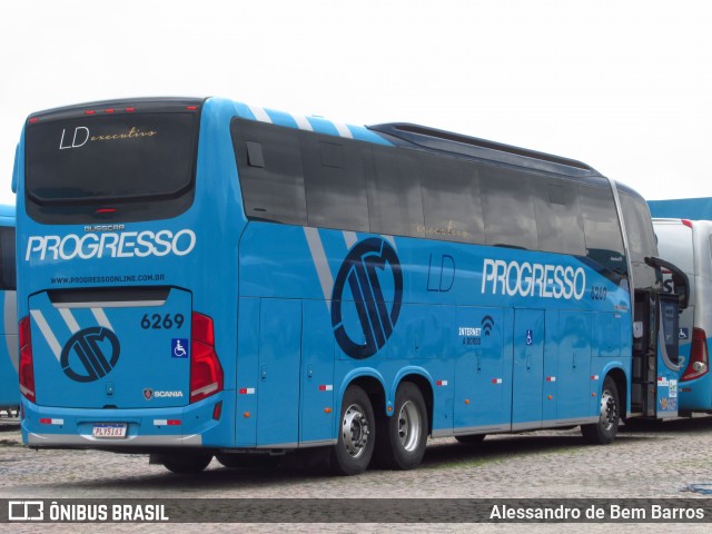 Auto Viação Progresso 6269 na cidade de Recife, Pernambuco, Brasil, por Alessandro de Bem Barros. Número da foto: #9020050.