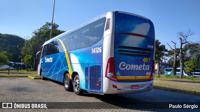 Viação Cometa 14126 na cidade de São Paulo, São Paulo, Brasil, por Paulo Sérgio. Número da foto: #9021392.