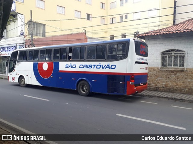 Viação São Cristóvão 1600 na cidade de São João del Rei, Minas Gerais, Brasil, por Carlos Eduardo Santos. ID da foto: 9020499.