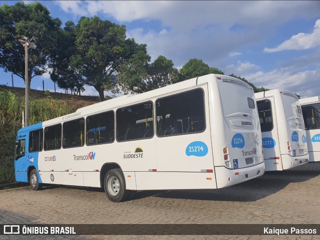 Santa Zita Transportes Coletivos 21274 na cidade de Viana, Espírito Santo, Brasil, por Kaique Passos. Número da foto: #9020431.